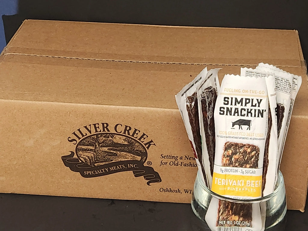 Teriyaki Beef with Pineapples Snack — 150-Pack | Simply Snackin' simply snackin