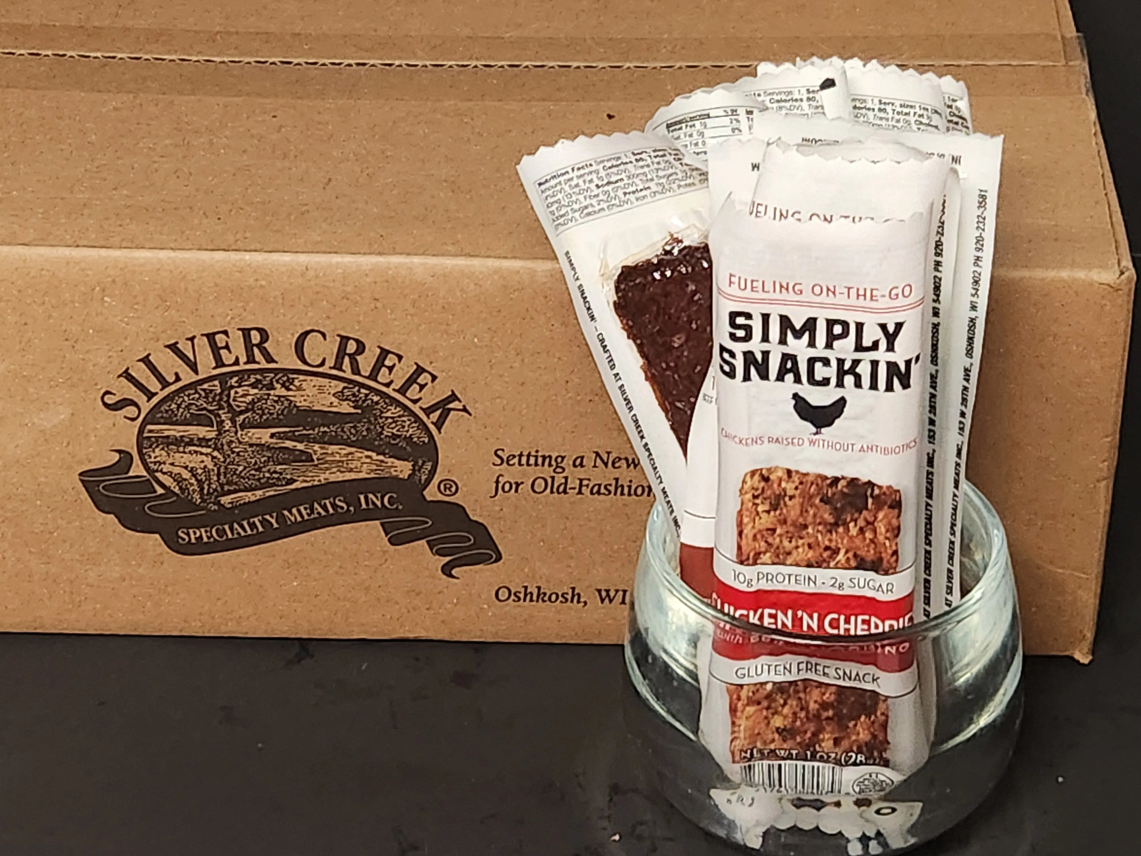 Chicken 'N Cherries Snack — 150-Pack | Simply Snackin' simply snackin